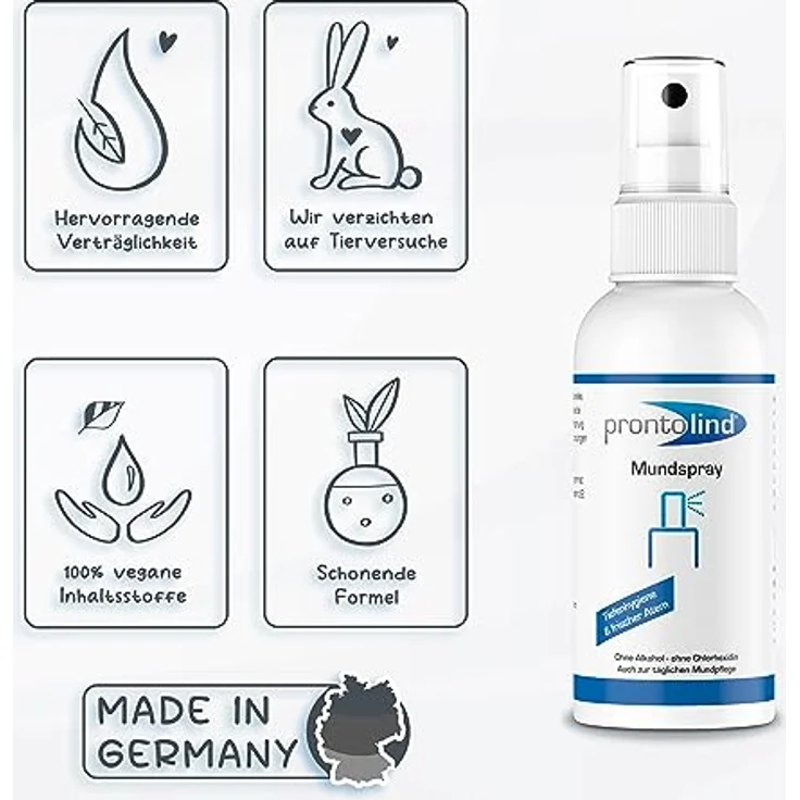 Pronto med Prontolind Mundspray 75 ml – Bild 5