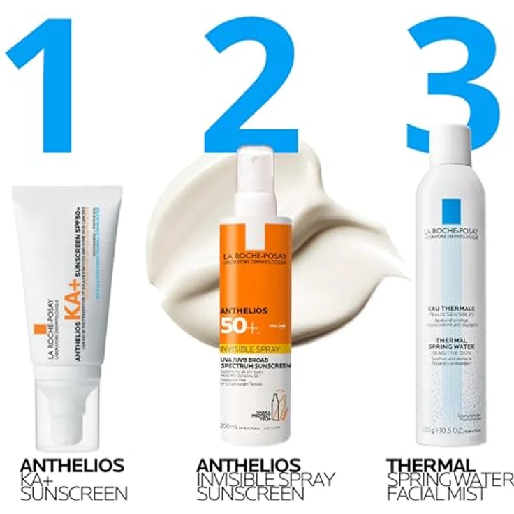 La Roche-Posay Anthelios KA+ MED Creme, Hochwirksame Sonnencreme zur Prävention von AK und NMSC, Sehr hoher Breitband-Schutz, 50 ml – Bild 3