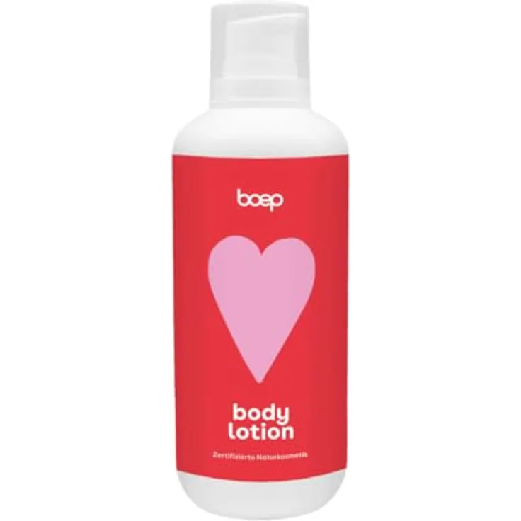 boep Bodylotion, pflegende Körpermilch für sensible, trockene Haut mit Bio-Olivenöl und Calendula, 500ml, vegan, entwickelt von einer Ärztin & Mama