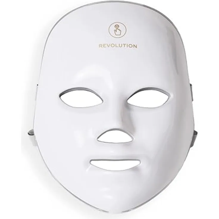 Revolution PRO Miracle LED Face Mask, LED-Gesichtsmasken mit rotem und blauem Licht, nicht-invasive Hautpflege, USB-Aufladung