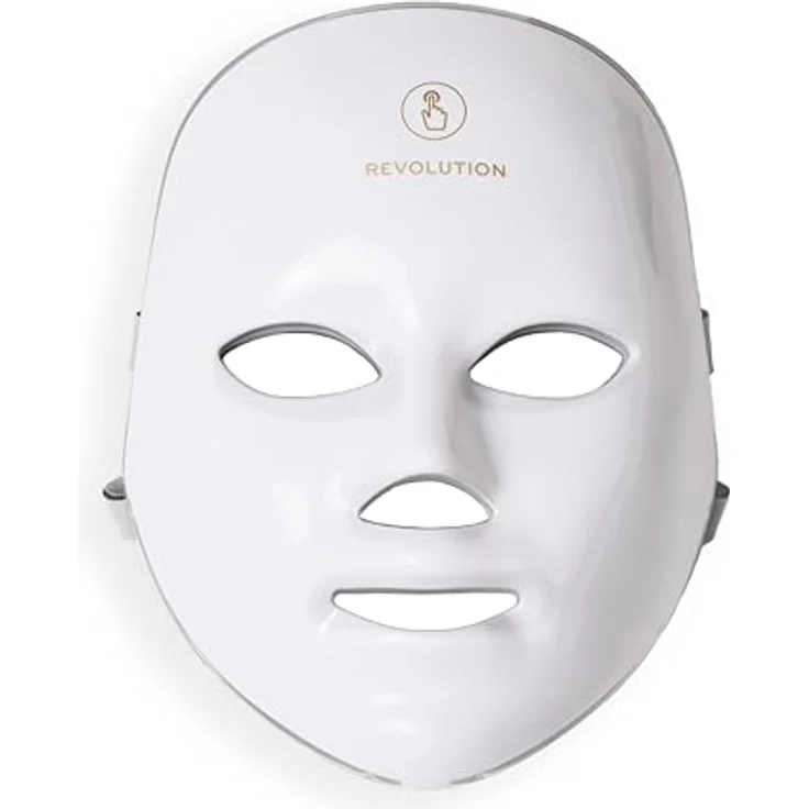 Revolution PRO Miracle LED Face Mask, LED-Gesichtsmasken mit rotem und blauem Licht, nicht-invasive Hautpflege, USB-Aufladung – Bild 1