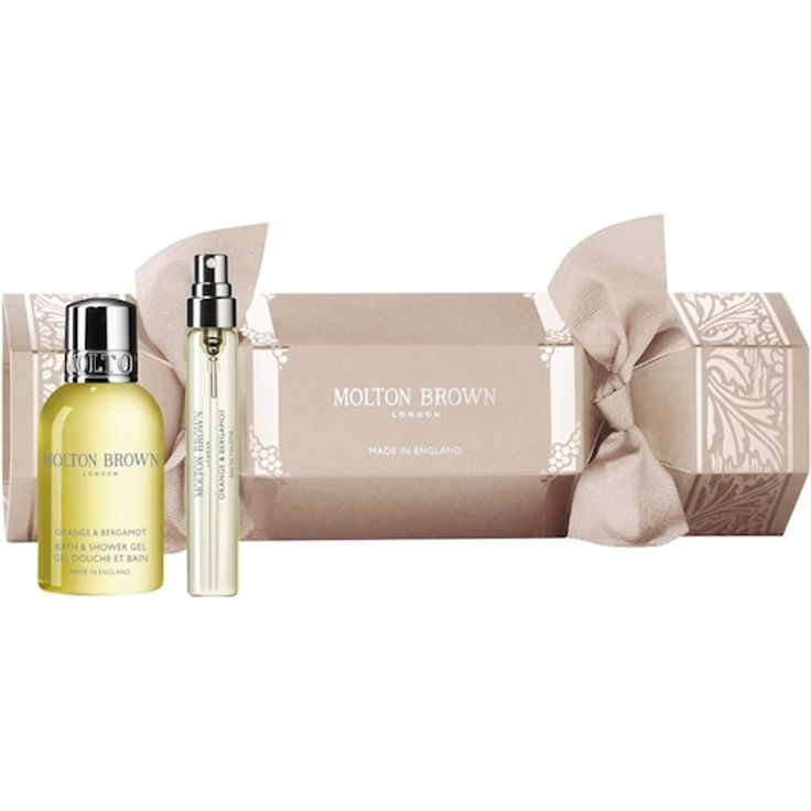 Molton Brown Orange & Bergamot Weihnachts-Cracker Duftset, Eau de Toilette 7,5 ml & Duschgel 100 ml