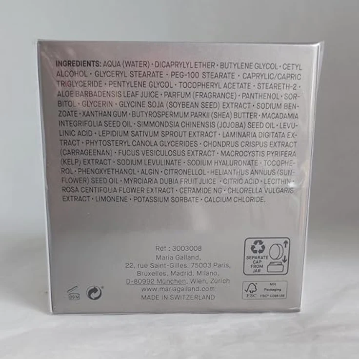Maria Galland 560 Sublimatrice Lumin'Eclat Creme, 50 ml - Beruhigende und aufhellende Anti-Aging Gesichtscreme – Bild 5