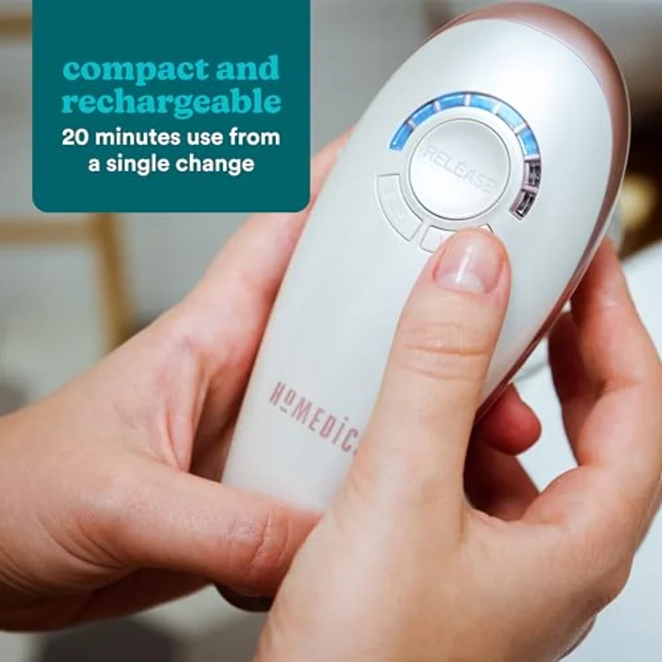 HoMedics Skin Smoother, Anti-Cellulite Massagegerät, aktiviert Fettzellenabbau, Vakuummassage und elektronische Stimulation (EMS), Hautverbesserung, Verminderung von Orangenhaut – Bild 5