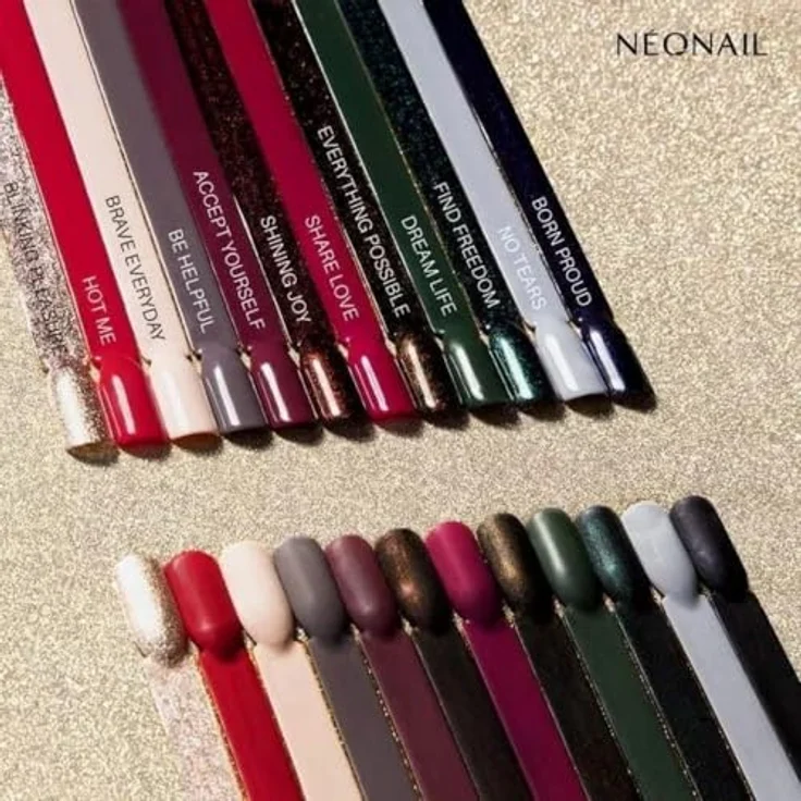 NEONAIL Superpowers Color UV Nagellack, 7,2 ml in Dunkelblau, Hellrosa, Grau, Rot, für professionelle Maniküre mit LED- und UV-Härtung – Bild 5