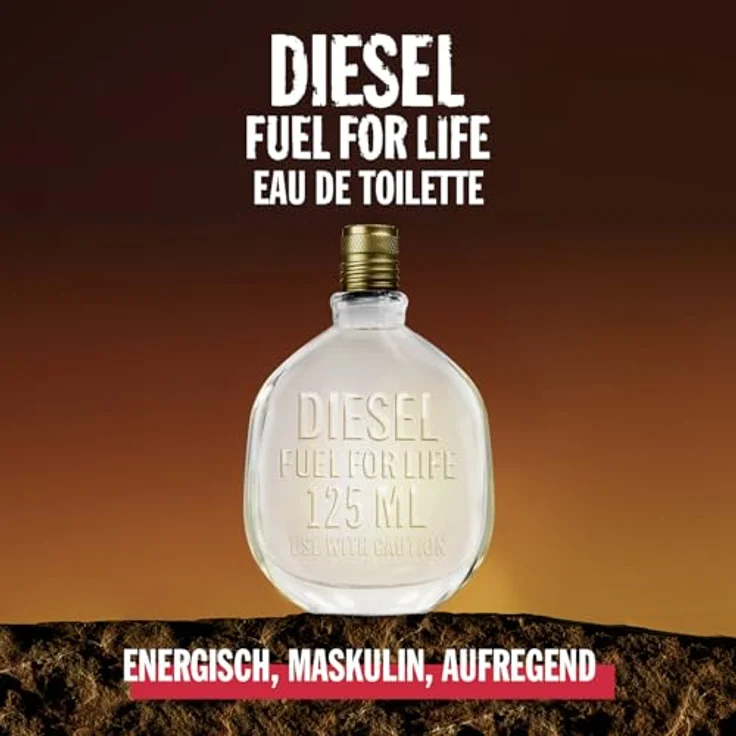 Diesel Fuel for Life Homme Eau de Toilette (EdT) Herrenduft 125 ml – Bild 2