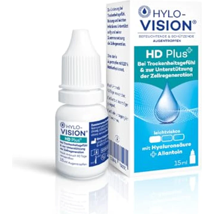 Hylo-Vision HD Plus Augentropfen, 15 ml – Bild 1