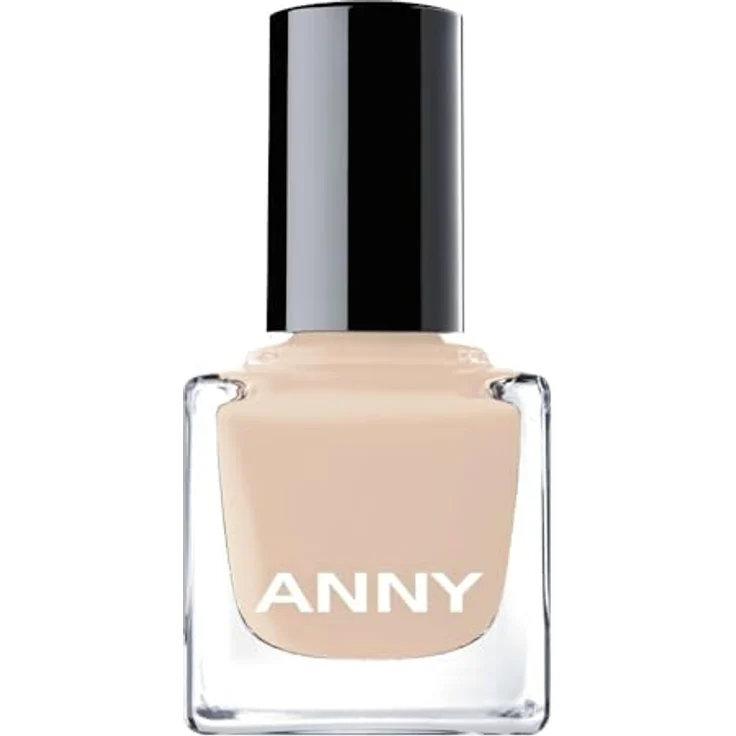 ANNY Nail Polish, Hochwertiger Farb-Nagellack mit splitterresistenter Textur und schnelltrocknender Formel, Farbe: Slow Down, Feel Well - Cremiges Sandbeige - 15 ml – Bild 1
