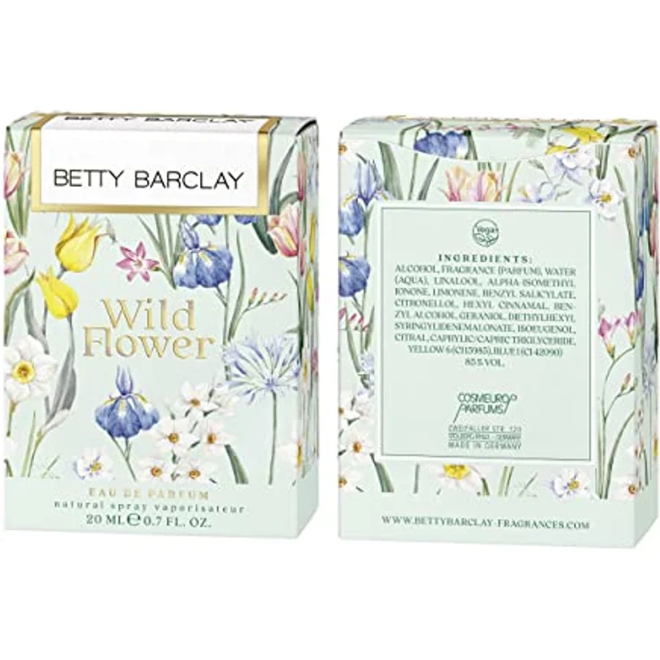 Betty Barclay® Wild Flower | Eau de Parfum - frisch - florale - feminin - ein natürlicher Duft für selbstsichere Frauen | 20ml Natural Spray – Bild 5