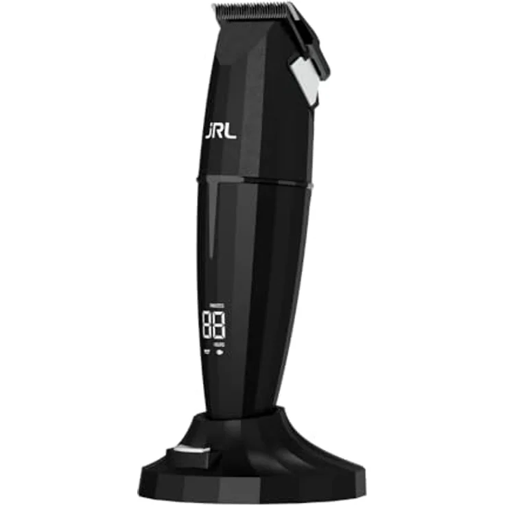 JRL Trimmerschneidemaschine ONYX 2020T-B, kabellos, mit 5 W Rotary Motor und ultrathiner T-Klinge, ergonomisches Design, schwarz – Bild 4