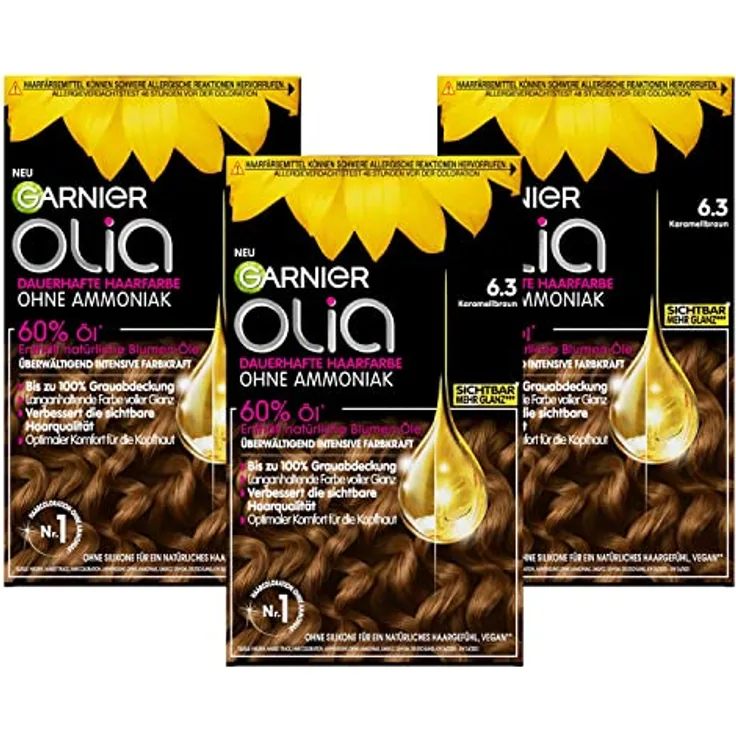 Garnier Olia Intensivcoloration Haarfarbe 6.3