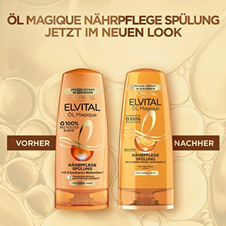 L'Oreal Paris Elvital L'Oreal Paris Elvital ñl Magique Nährpflege Spülung Haarspülung 250 ml – Bild 6