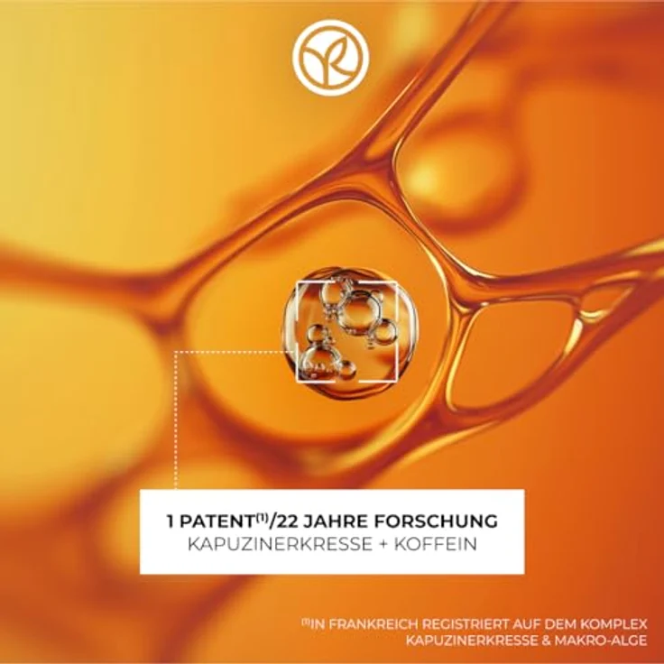 Yves Rocher Glow Énergie Anti-Dark Circle Eye Care, Augenpflege mit Kapuzinerkresse & Koffein, reduziert Augenringe & Müdigkeitsanzeichen, parfümfrei, 15 ml – Bild 3