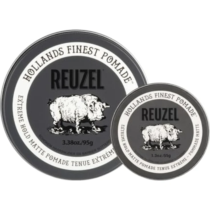 REUZEL Extreme Hold Matte Clay Road Trip Set, Haarstyling mit 95g + 35g, limitierte Aktion – Bild 1