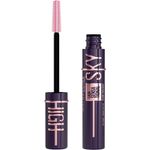 Maybelline New York Lash Sensational Plum Twilight, dunkelviolette Mascara für Extreme Länge & volles Volumen, Intensiver Look, Sky High, 7 ml