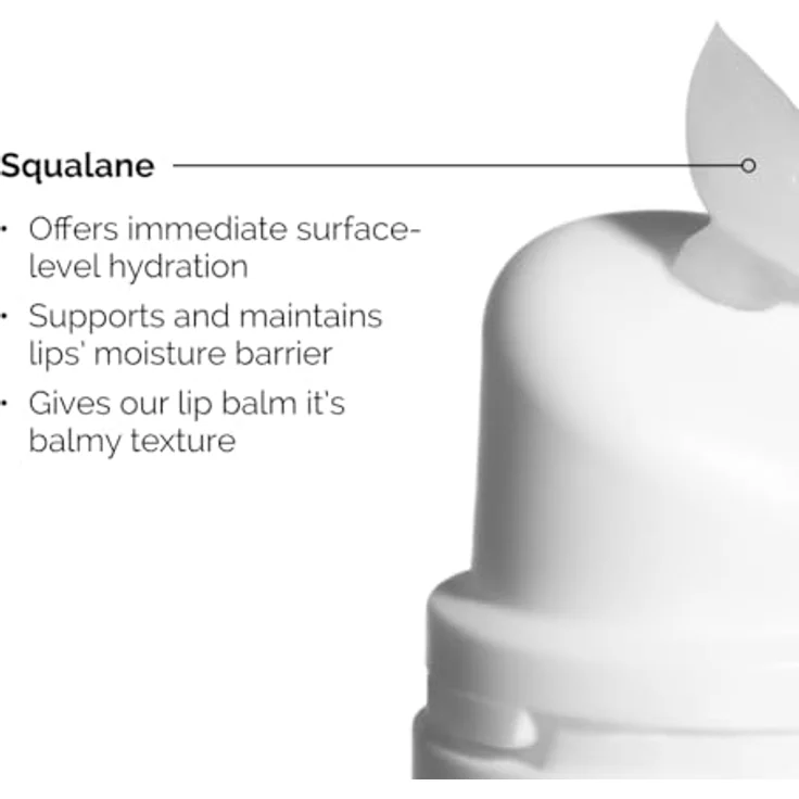 The Ordinary Squalane + Amino Acids Lip Balm, 15ml - Feuchtigkeitsspendende Lippenpflege zur Unterstützung der Hautbarriere, für alle Hauttypen – Bild 3