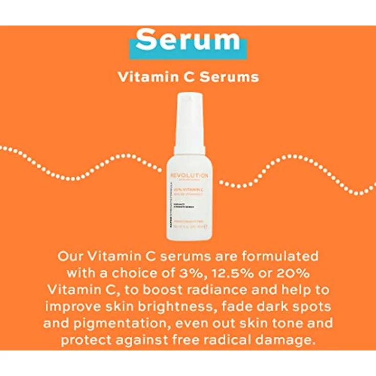 Revolution Skincare Gesichtspflege Seren Und Öle 12,5% Vitamin C Radiance Strength Serum 30 ml – Bild 6