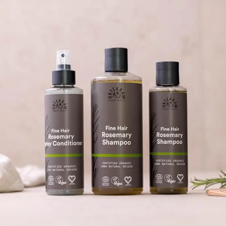 Urtekram Rosmarin Shampoo 250 ml Feines Haar – Bild 5