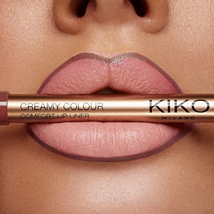 KIKO Milano Creamy Colour Comfort Lipliner, wasserfeste Formel, 1,2 g, Farbe 05 Pinkish Brown – Bild 3