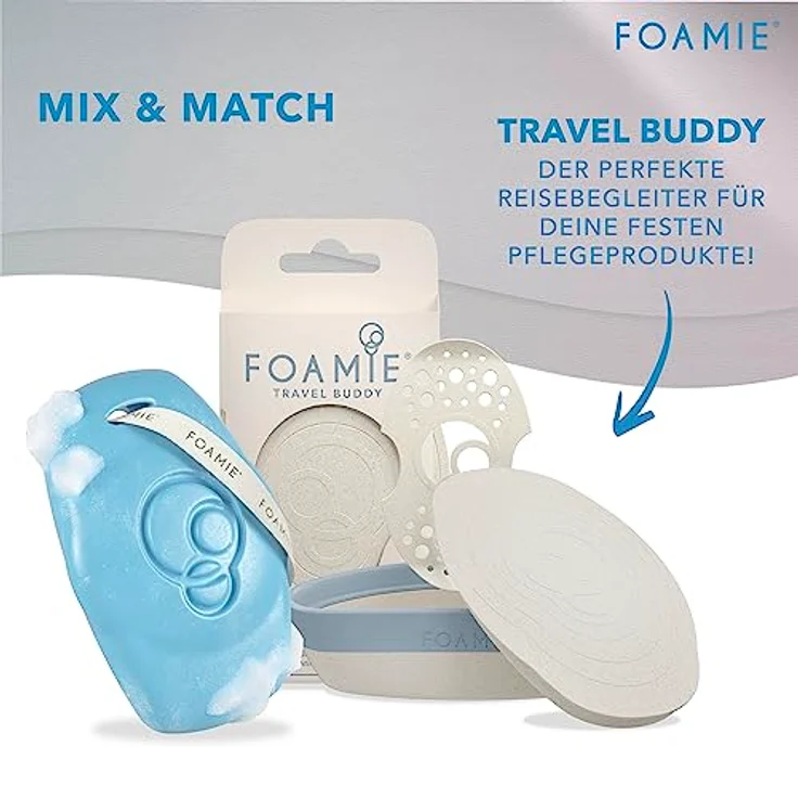 Foamie 3 in 1 Feste Duschpflege For Men - Seas The Day 90 g – Bild 6