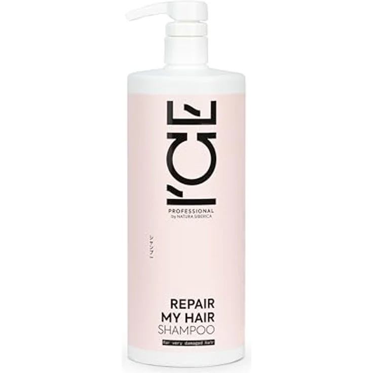Natura Siberica ICE Professional Repair My Hair Shampoo, 1000 ml, ohne SLS und Parabene, natürliche Inhaltsstoffe – Bild 1