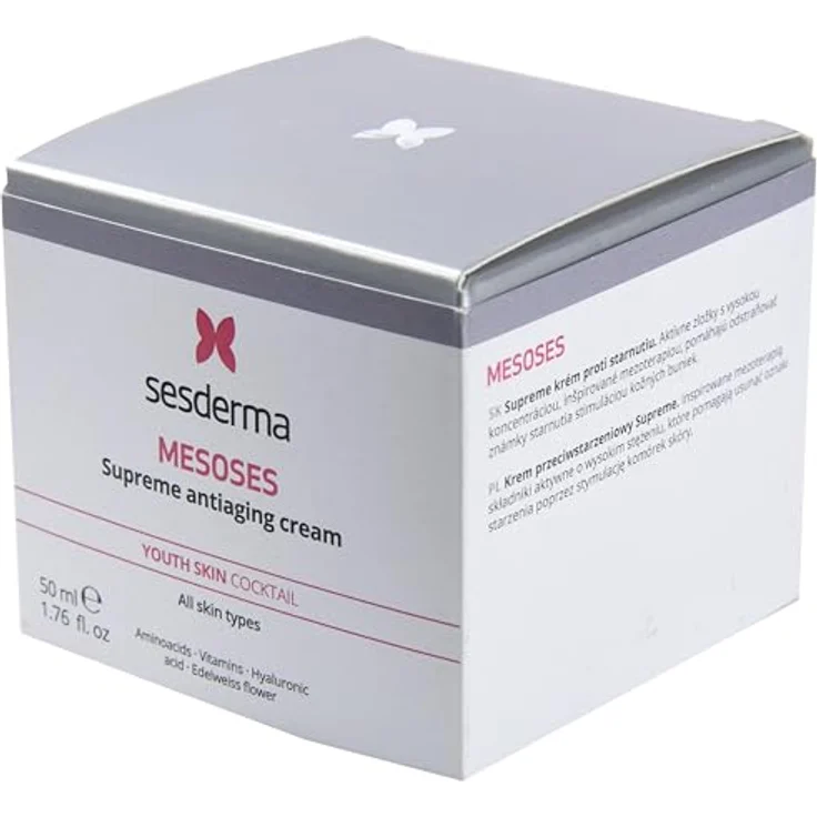 SESDERMA | Mesoses Cream Gesichtscreme | Intensive Gesichtspflegecreme | Rekonstruiert und befeuchtet die Haut | Reduziert Anzeichen der Hautalterung | 50 ml – Bild 4