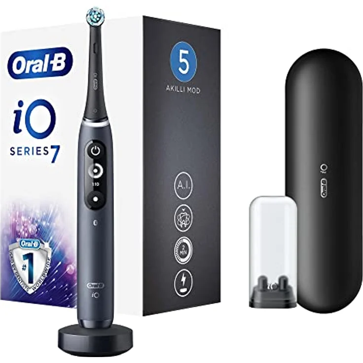 Oral-B iO Series 7 Black Onyx Elektrische Zahnbürste – Bild 3