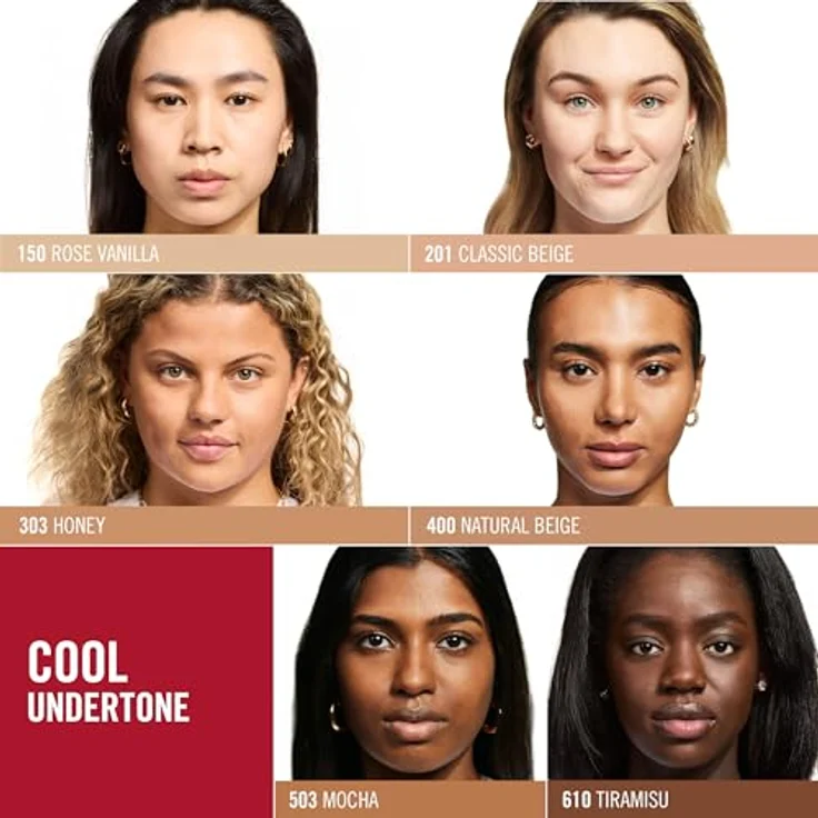 Rimmel London Kind & Free Blur It Out, Mattierende Foundation mit LSF 30, 350 Goldener Honig, 30 ml – Bild 6