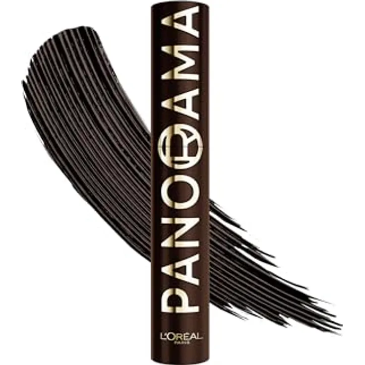 L’Oréal Paris Panorama Chromatics Volumen-Mascara, Farbton Brown, 10.5 ml – für dichte, verlängerte Wimpern ohne Verkleben