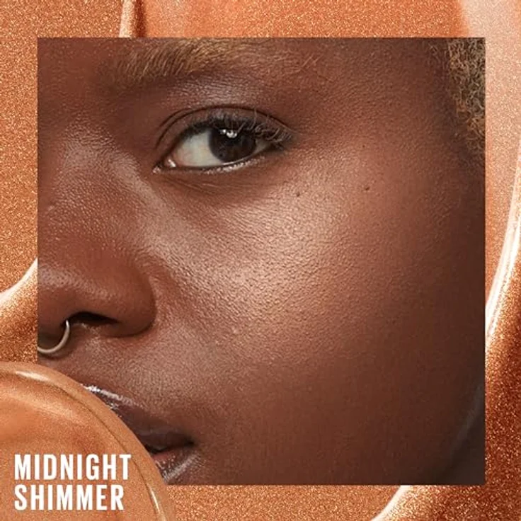 Maybelline New-York SUNKISSER Flüssiges Rouge zum Aufhellen – Rouge, Highlighter und Bronzer – Gute Mine – Bräunung – Glowy Make-up – Midnight Shimmer, 4,7 ml – Bild 5