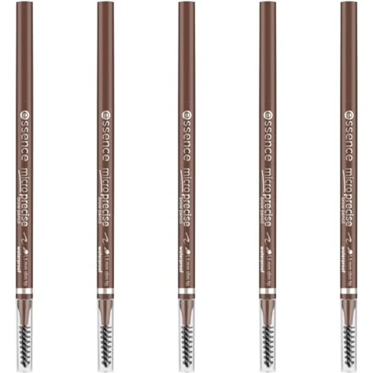 Essence Micro Precise Augenbrauenstift 0,1 g - Wasserfest, langanhaltend, Farbe: Auburn – Bild 4