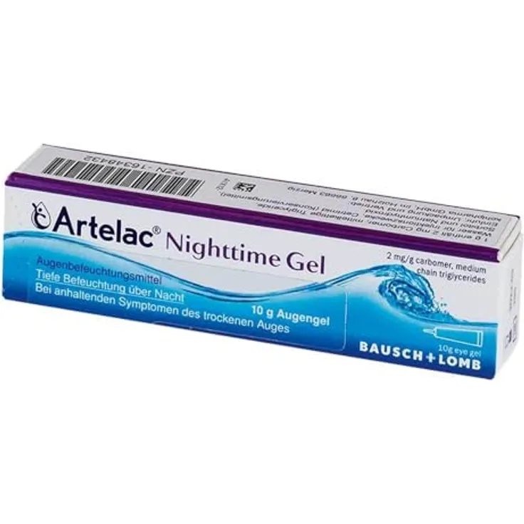 Artelac ARTELAC Nighttime Gel, 10 g Augengel zur intensiven Augenpflege, freiverkäuflich