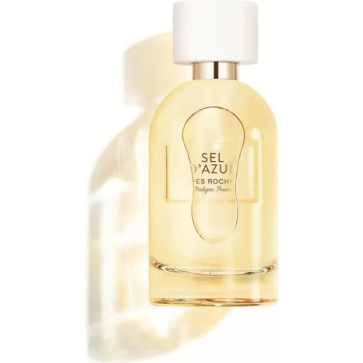 Yves Rocher Pleines Nature, Eau de Parfum Sel d'Azur, Unendlich blauer Himmel. Salzige Brise. 1x Zerstäuber 100ml, Damenduft mit erfrischenden Zitrus- und holzigen Noten