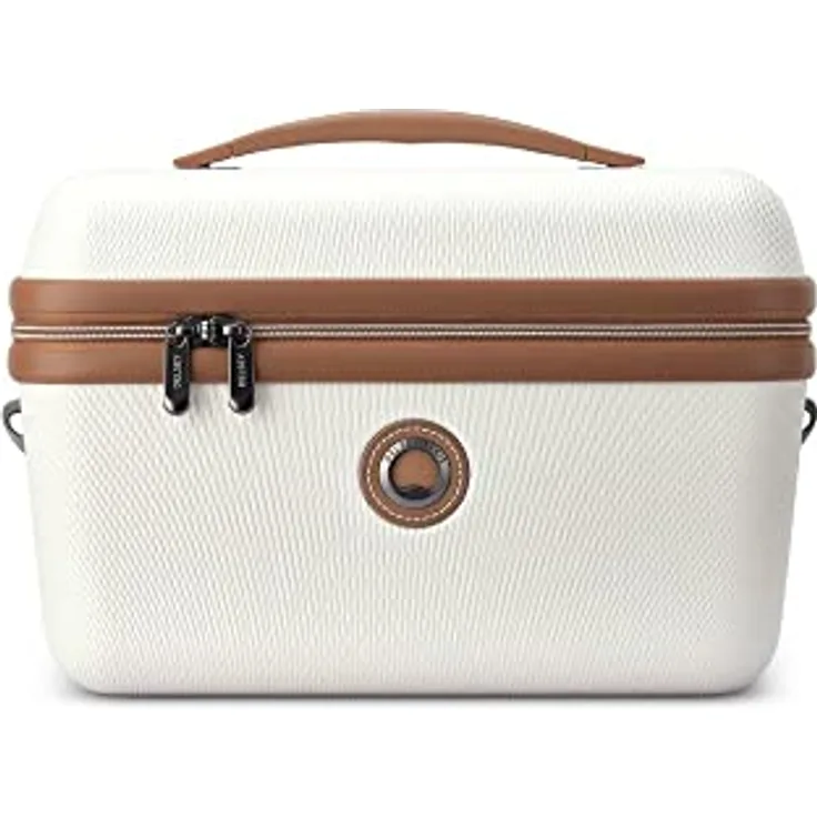 DELSEY PARIS Kulturbeutel CHATELET AIR 2.0 BTY CASE COMP, weißes Hartmaterial mit hochwertiger Qualität