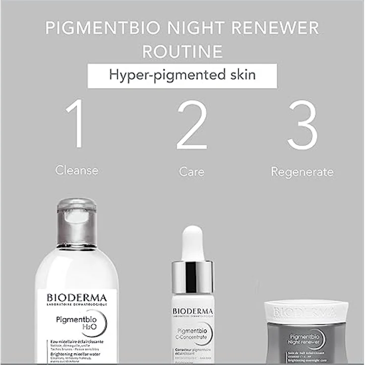 Bioderma Pigmentbio Night Renewer 50 ml Nachtpflege, gegen dunkle Flecken – Bild 4