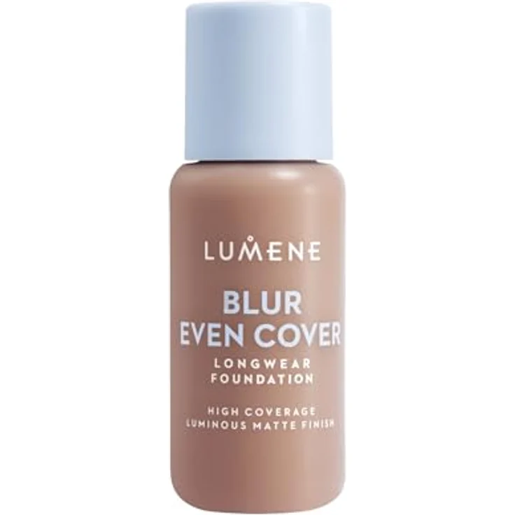 Lumene Blur Even Cover Foundation, hohe Deckkraft und mattes Finish, 30 ml – Bild 1