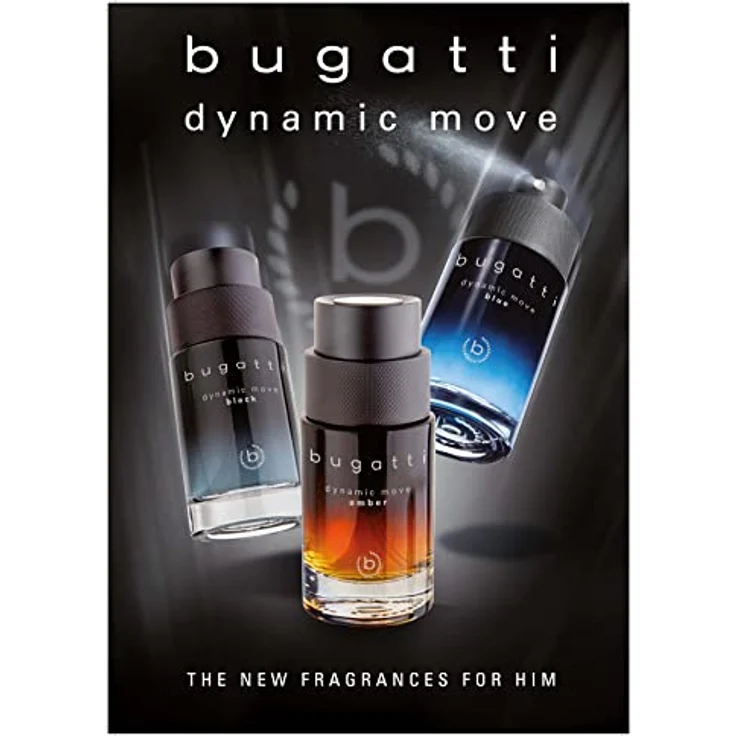 bugatti Parfüm Herren Dynamic Move Black 100ml I Orientalisch-holziges Eau de Toilette Herren I sinnlich-starke Kombination aus Kaschmirholz, Moschus & Litschi I fruchtig, frisch & holzig-warm – Bild 5