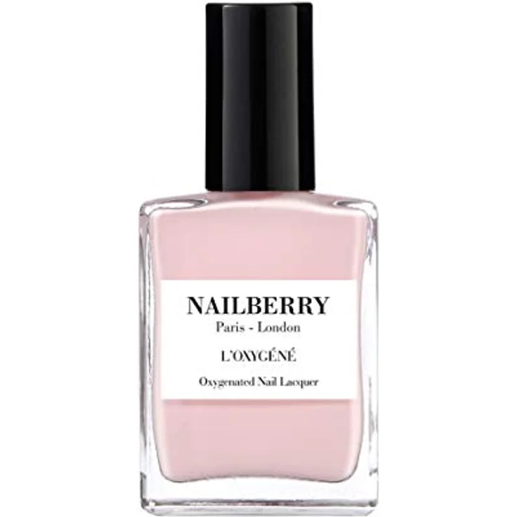 NAILBERRY L'Oxygéné Rose Blossom, atmungsaktiver Nagellack, 12 Free, vegan, 15 ml – Bild 1