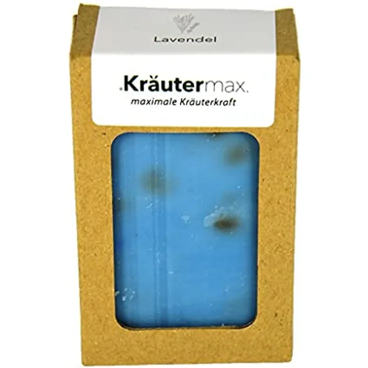 Lavendel Seife Stück Lavendelseife Handgemacht mit Blüten und Lavendelöl 1 x 100 g