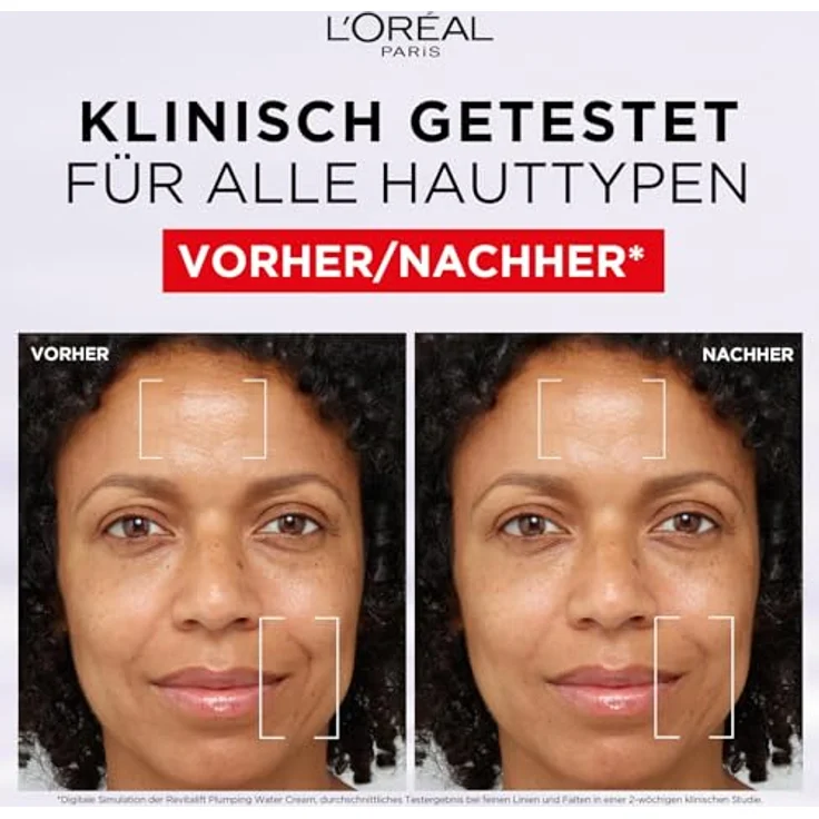 L'Oréal Paris Revitalift Filler Aufpolsternde Gel-Creme, 50ml - Hyaluronsäure, Niacinamide, Glycerin, Ceramide – Bild 4