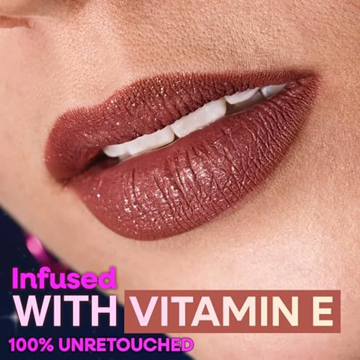 wet n wild Megaglitter Shimmer Liquid Lipstick, veganer Lippenstift mit schimmerndem Finish, 2,8 ml – Bild 6