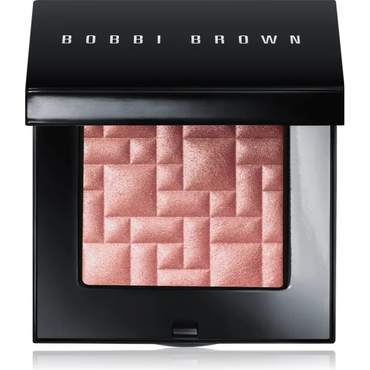 Bobbi Brown Highlighting Powder Highlighter, Farbton Sunset Glow, 8 g, lichtreflektierende Pigmente für strahlenden Teint