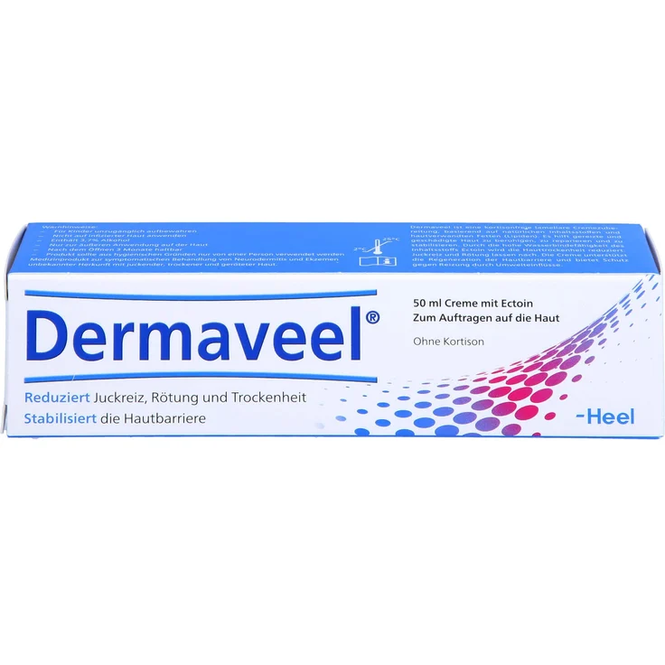 Biologische Heilmittel Heel GmbH Dermaveel Creme bei Neurodermitis, Medizinprodukt für Kinder und Erwachsene, 50 ml, lindert Juckreiz und unterstützt die Hautregeneration