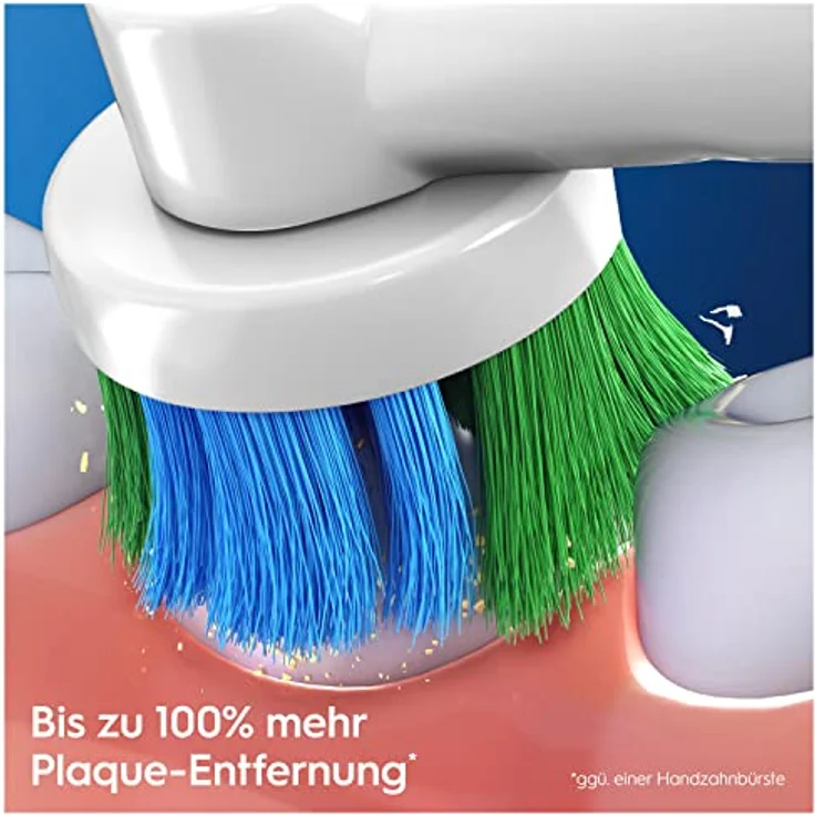 Oral-B Precision Clean Aufsteckbürsten für elektrische Zahnbürste, 16 Stück, mit CleanMaximiser-Borsten für optimale Zahnpflege, Zahnbürstenaufsatz für Oral-B Zahnbürsten, briefkastenfähige Verpackung – Bild 4