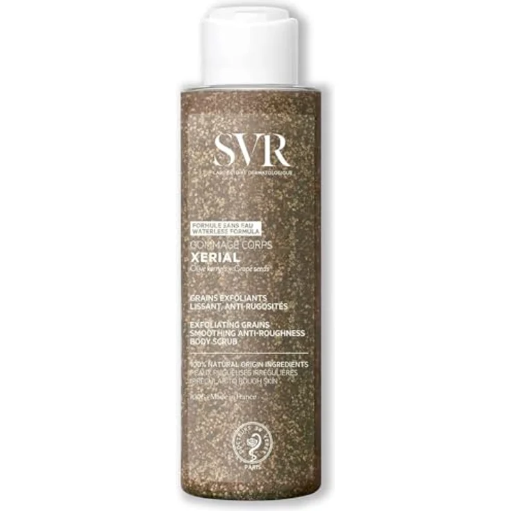 SVR Xerial Körperpeeling, glättend, gegen Ugosität & eingewachsene Haare, für trockene bis sehr trockene Haut, 100 g, natürliche Inhaltsstoffe – Bild 1