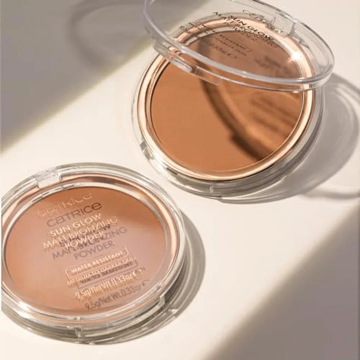 Catrice Sun Glow Matt Bronzing Powder Water Resistant Medium Skin Puder 030 Medium Bronze 9,5 g – Bild 11