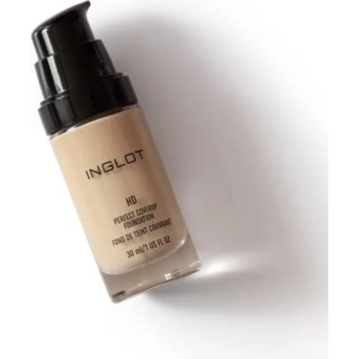 Inglot HD Perfect Coverup Foundation, HD Pigmente, hypoallergen, 30 ml - natürliches, makelloses Aussehen mit weißen Trüffelextrakts – Bild 3