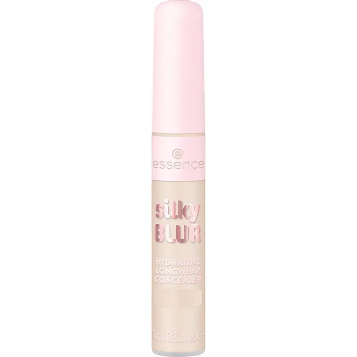 Essence Silky Blur Hydrating Longwear Concealer, mittlere Deckkraft mit seidigem, mattem Finish, 10 ml, Farbe 50