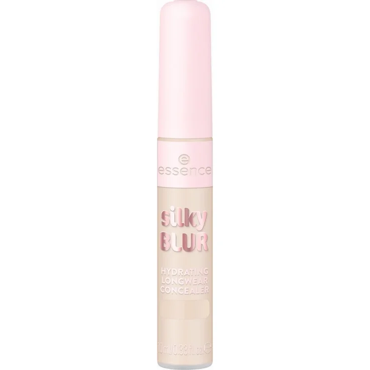 Essence Silky Blur Hydrating Longwear Concealer, mittlere Deckkraft mit seidigem, mattem Finish, 10 ml, Farbe 50
