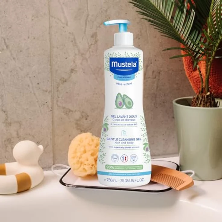 Mustela Bebe gel Lavant Doux 750 ml – Bild 3